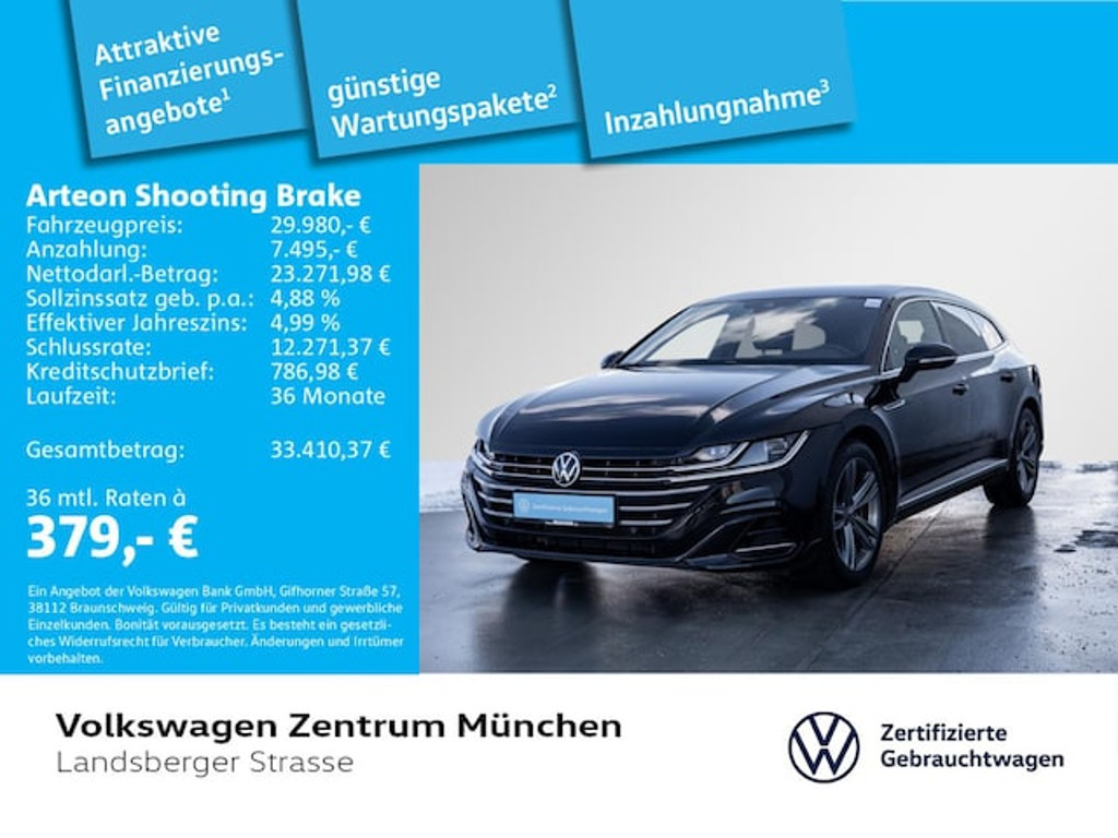 Volkswagen Arteon Shooting Brake DSG R-Line