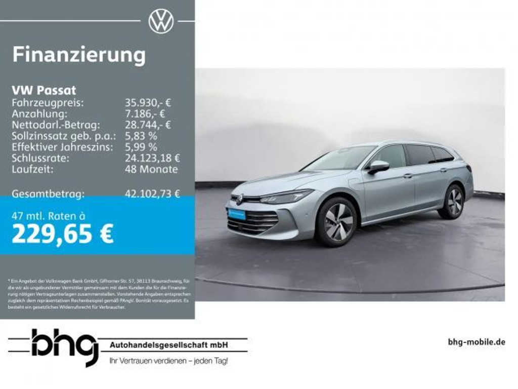 Volkswagen Passat Business eHybrid