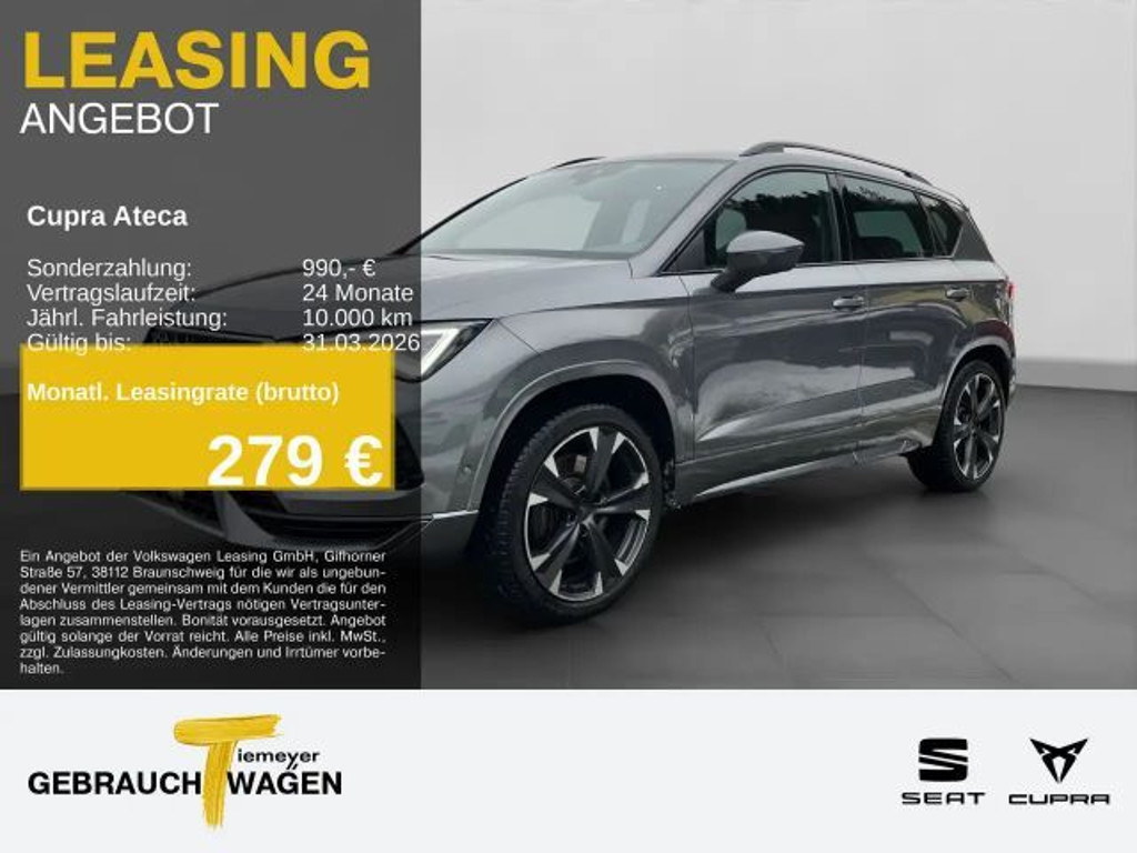 Cupra Ateca 2.0 TSI VZ