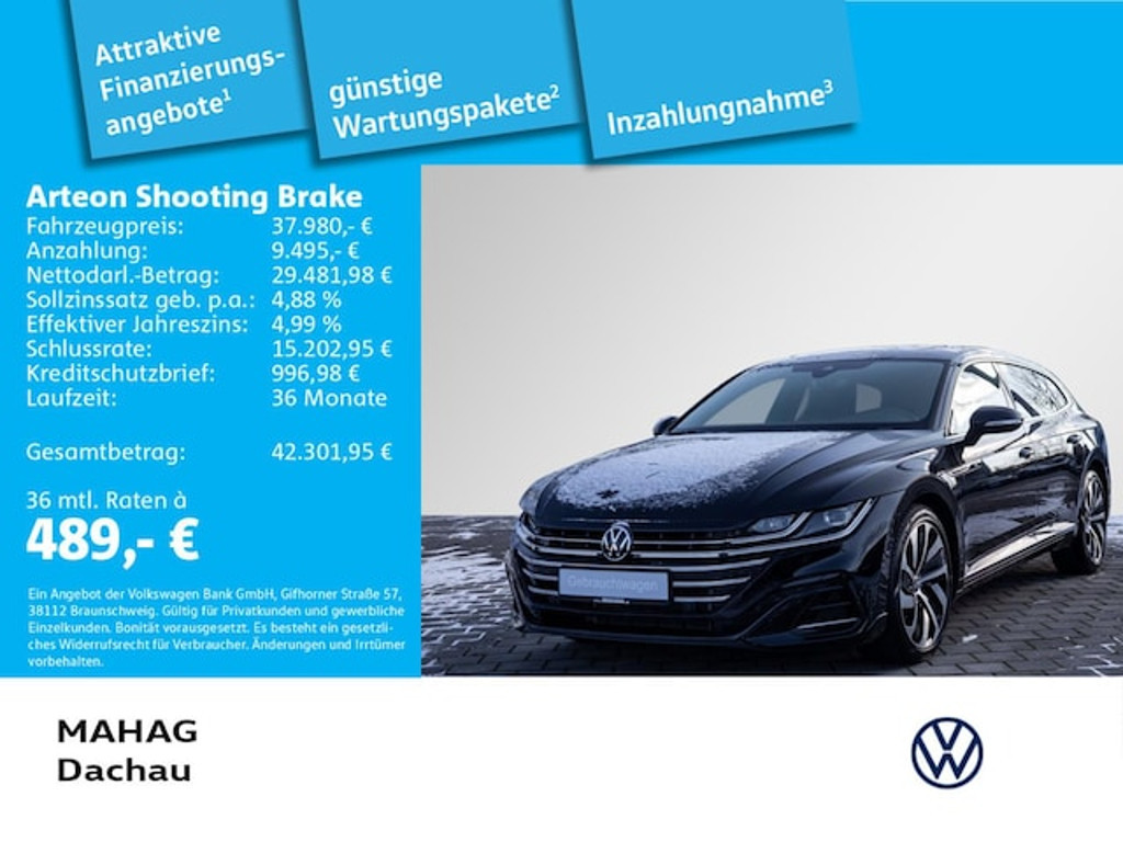 Volkswagen Arteon Shooting Brake R-Line IQ.Drive 2.0 TSI