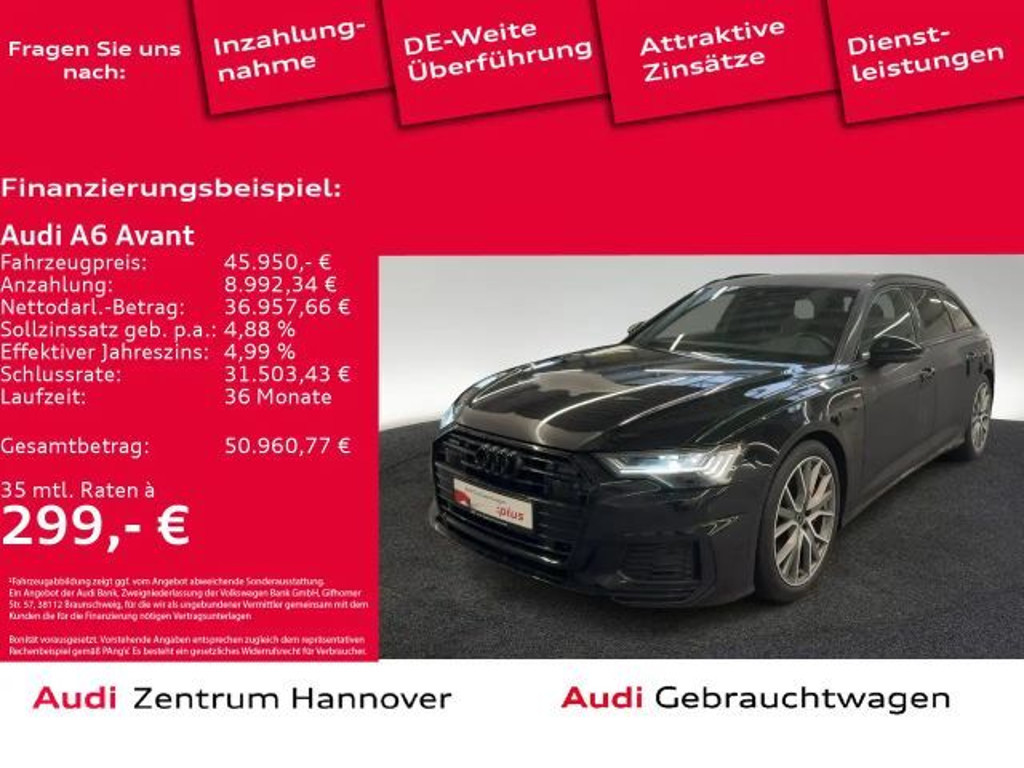 Audi A6 Quattro S-Tronic Sport Hybride 55 TFSI