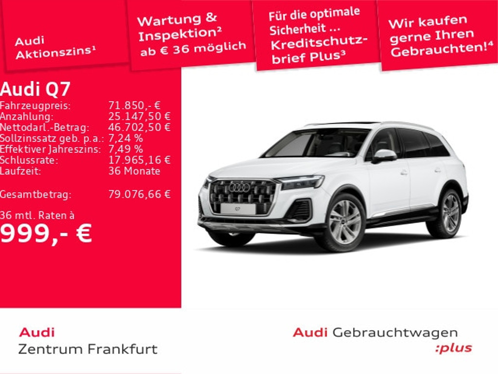 Audi Q7 Quattro 50 TDI