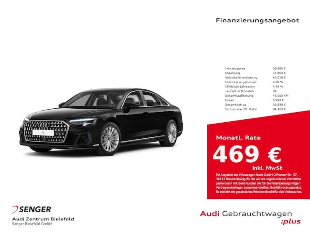 Audi A8 Quattro 50 TDI