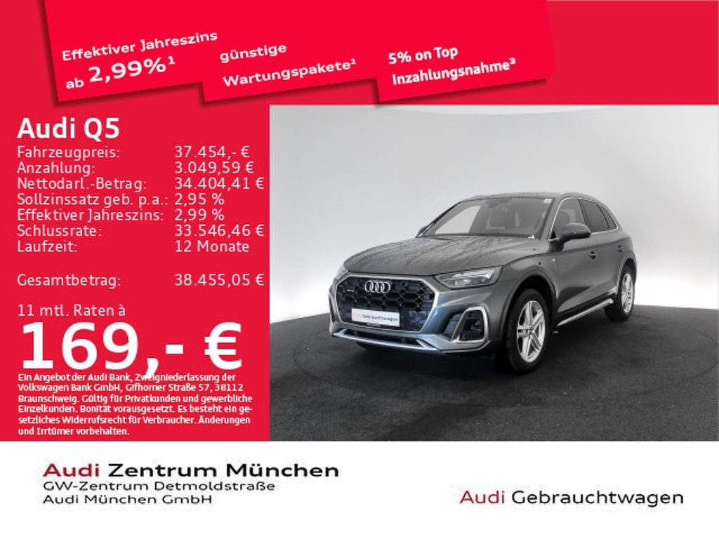 Audi Q5 Quattro S-Tronic 40 TDI
