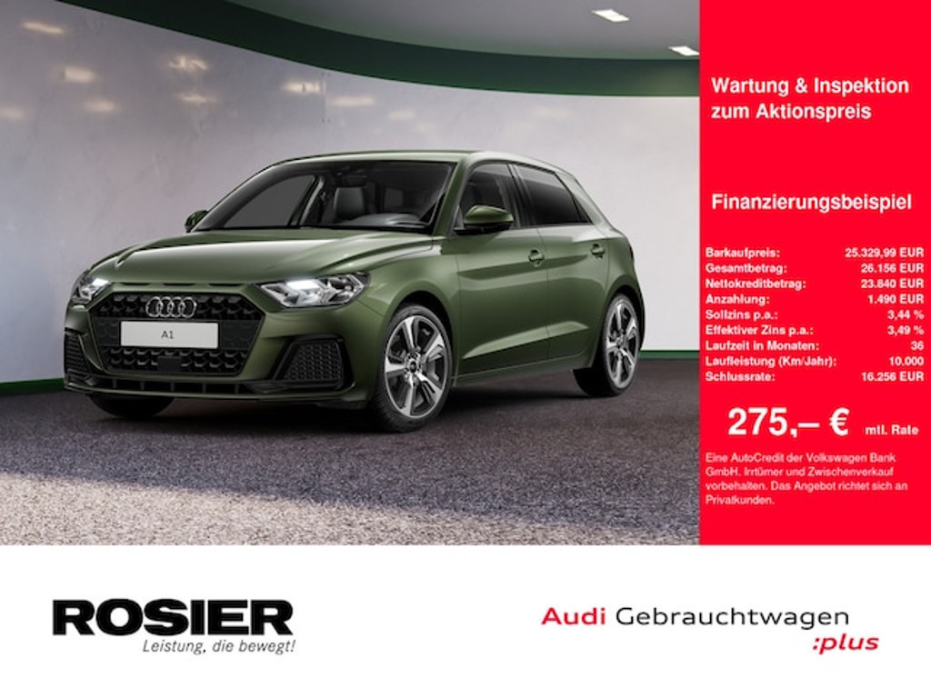 Audi A1 Sportback S-Tronic 25 TFSI