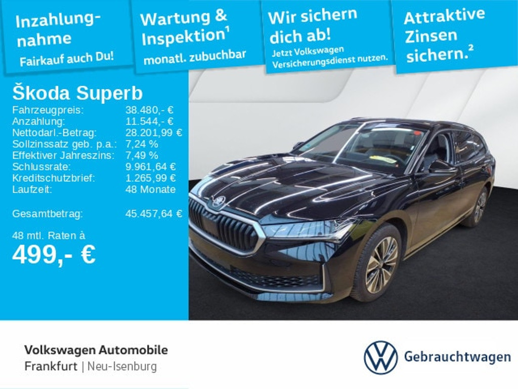 Skoda Superb Combi 4x4 2.0 TSI Selection