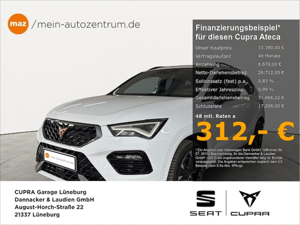 Cupra Ateca 4Drive 2.0 TSI