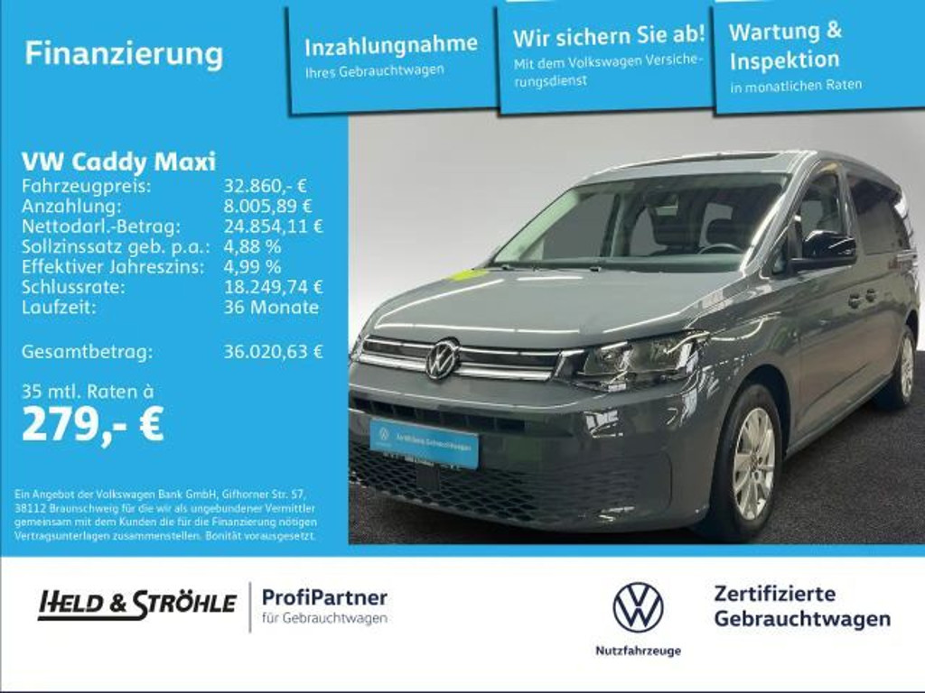 Volkswagen Caddy Life 2.0 TDI