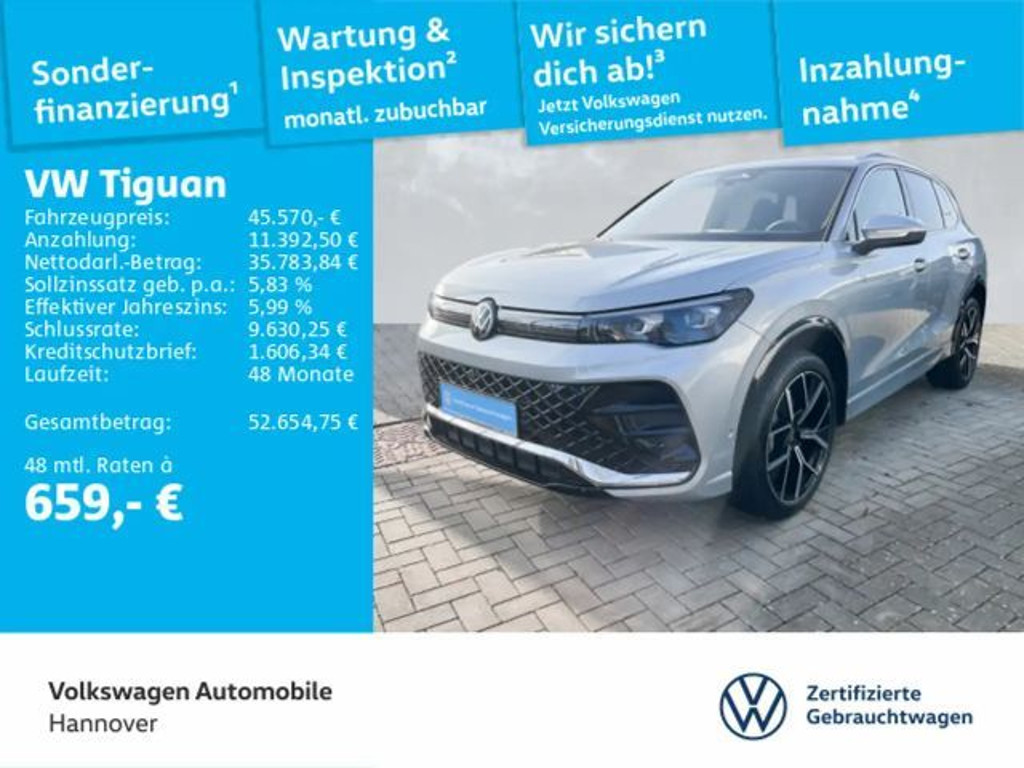 Volkswagen Tiguan 4Motion DSG R-Line 2.0 TSI