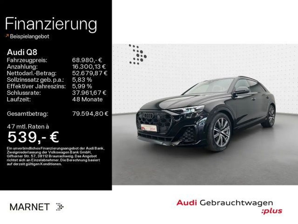 Audi Q8 Quattro S-Line 55 TFSI