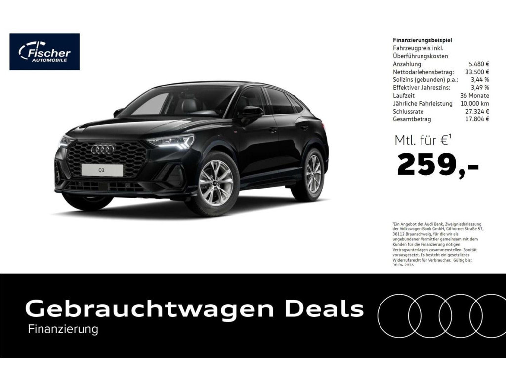 Audi Q3 Sportback S-Line 35 TDI