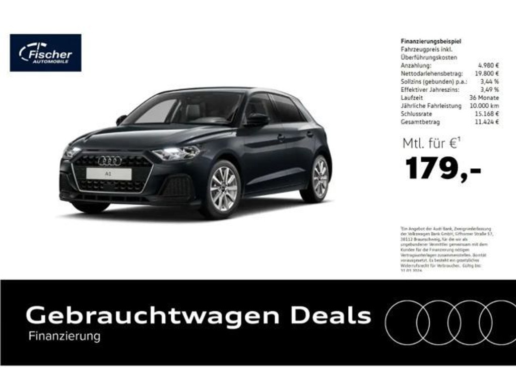 Audi A1 Sportback S-Tronic 25 TFSI