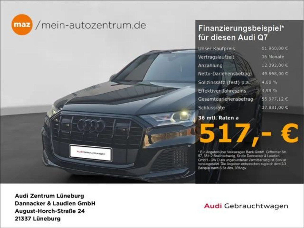 Audi Q7 Quattro Competition 3.0 TFSI