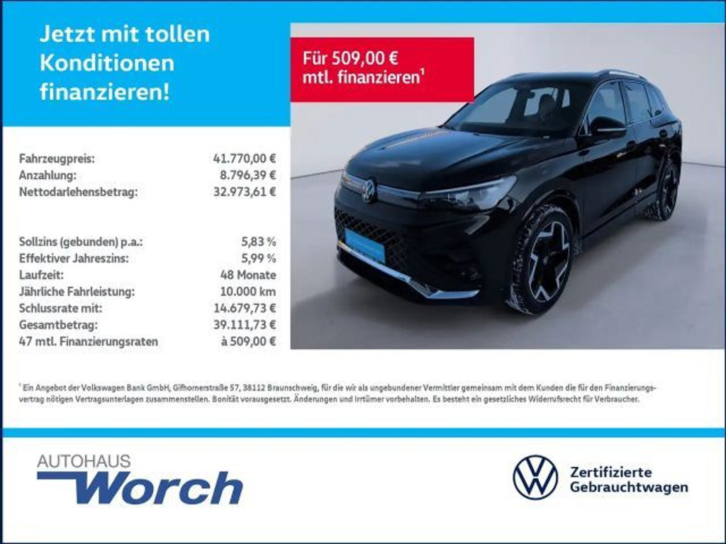 Volkswagen Tiguan DSG R-Line 1.5 eTSI