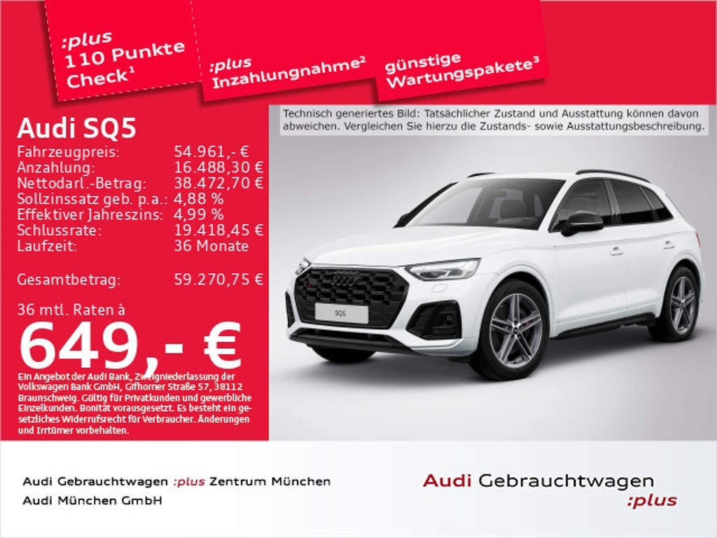Audi SQ5 SUV TDI tiptronic Audi SQ5 SUV