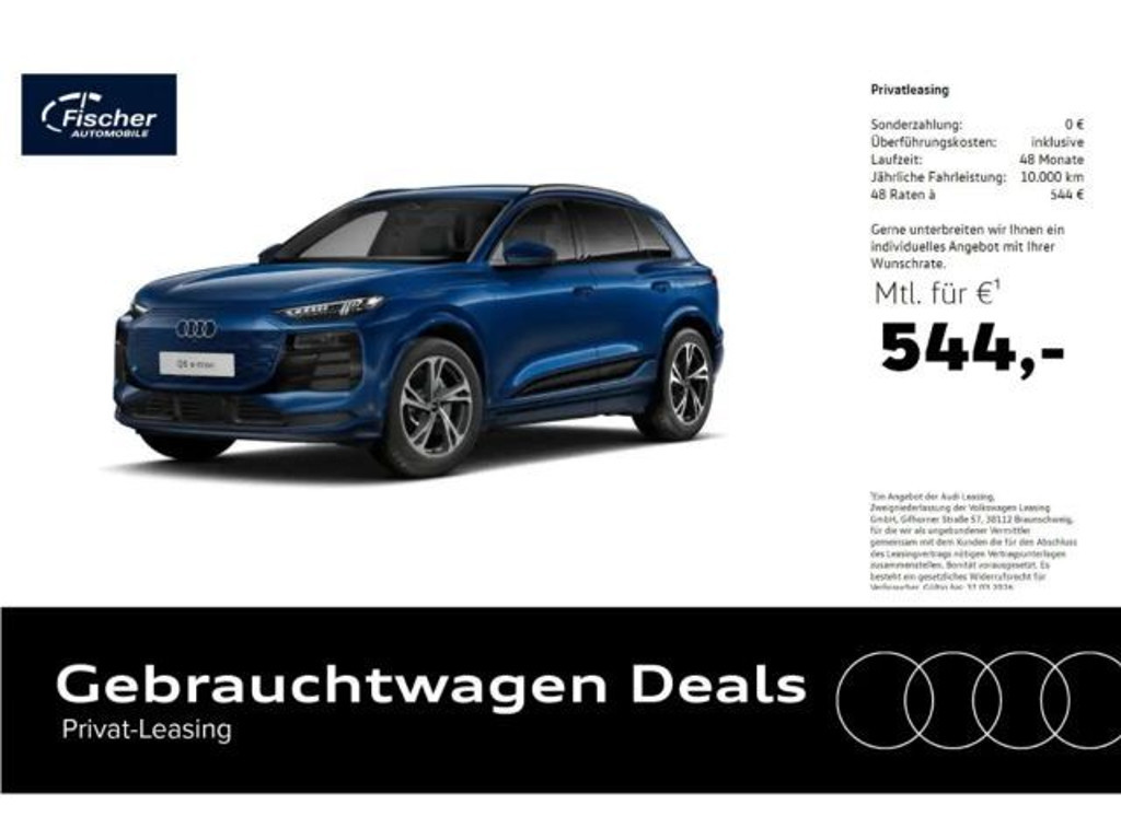 Audi Q6 e-tron SUV AHK/20''/Bei.Dis./360/Leder