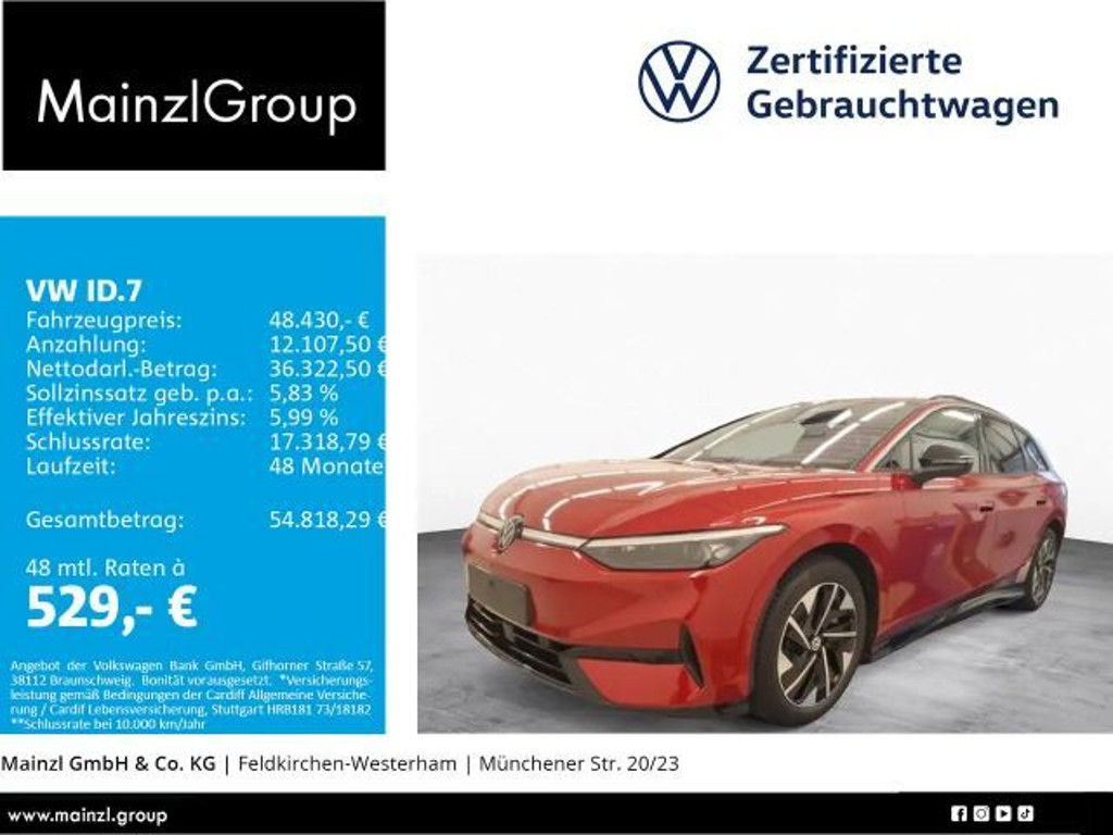 Volkswagen ID.7 Pro Tourer