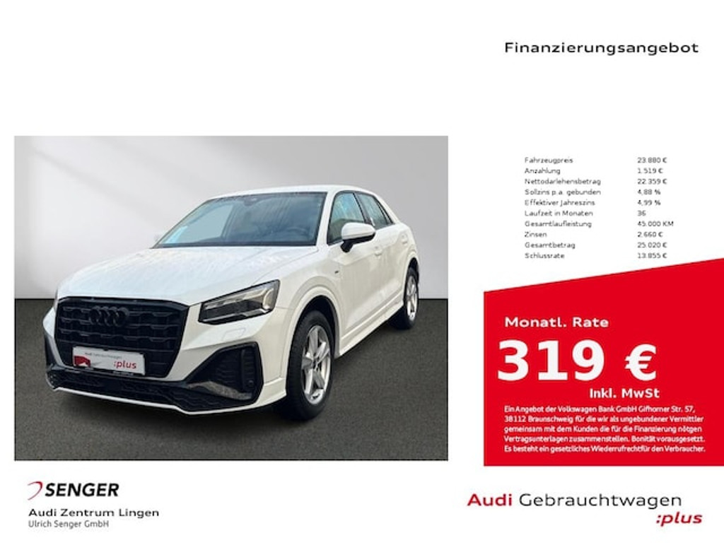 Audi Q2 S-Line S-Tronic 30 TDI