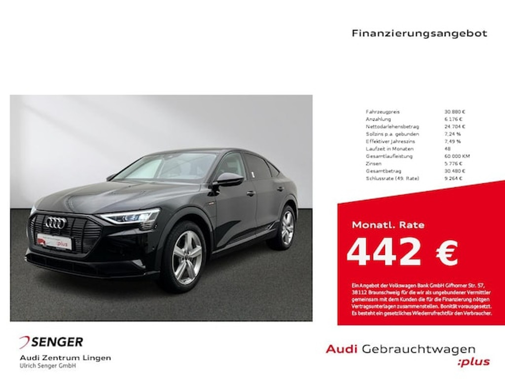 Audi e-tron Sportback Quattro 50