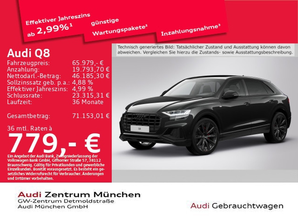 Audi Q8 Quattro 50 TDI