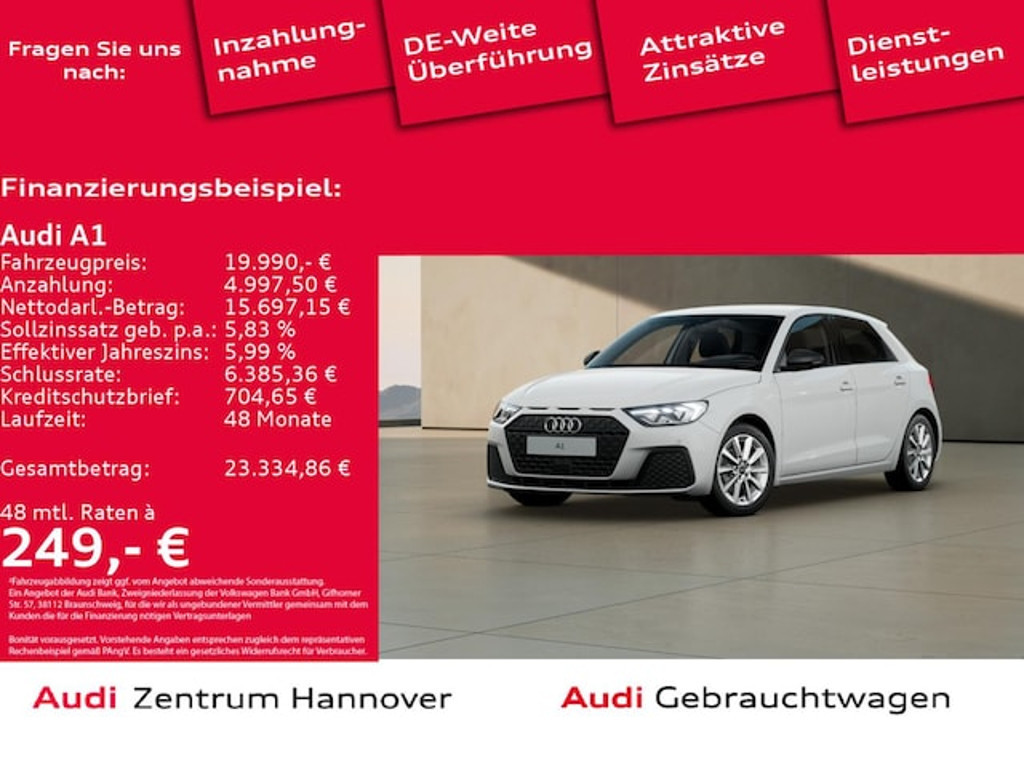 Audi A1 Sportback 25 TFSI