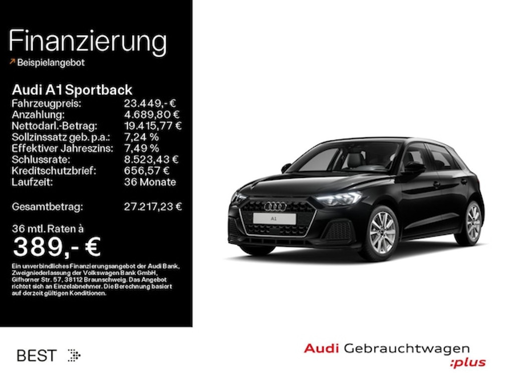Audi A1 Sportback 30 TFSI