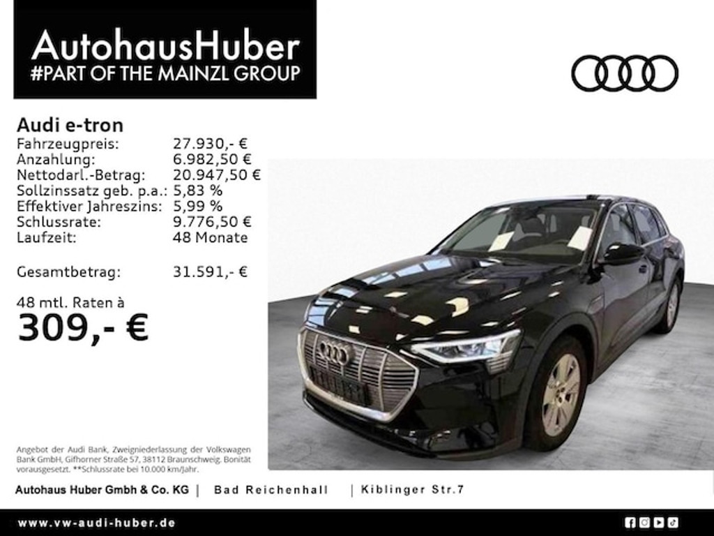 Audi e-tron Quattro 50