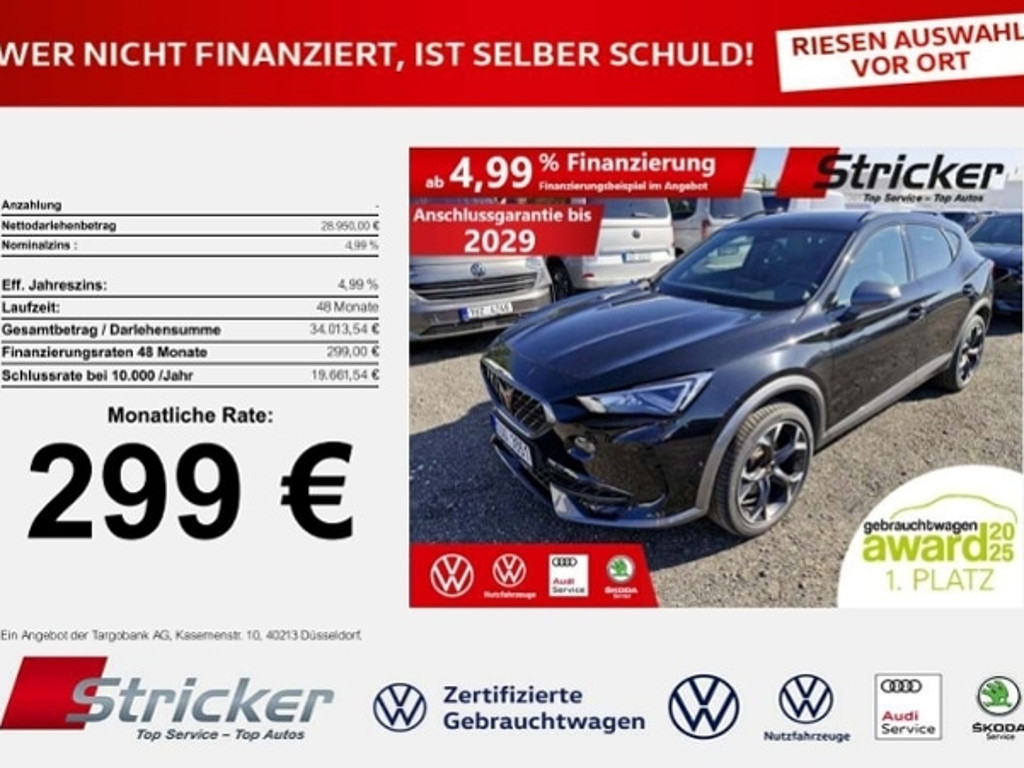 Cupra Formentor 2.0 TSI DSG