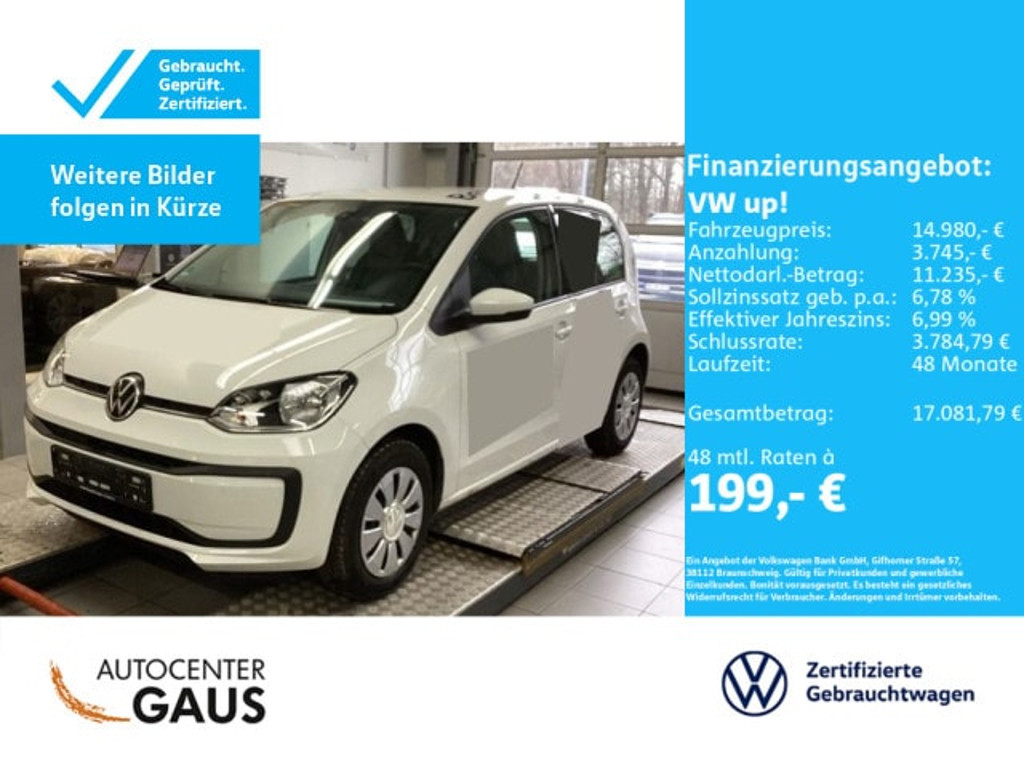 Volkswagen up! Move up! Move