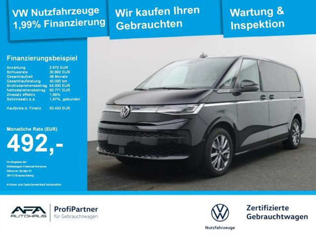 Volkswagen Multivan DSG Style 2.0 TDI Lang T7