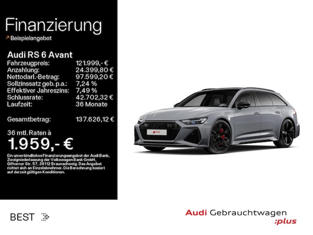 Audi RS6 Avant Quattro