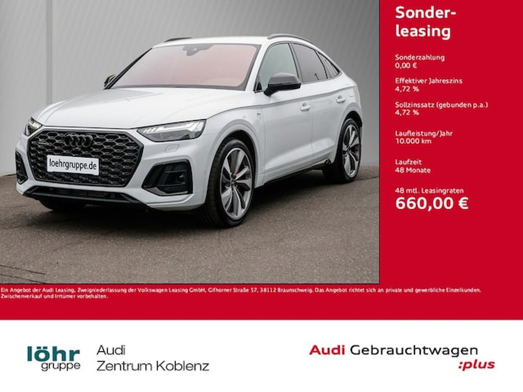 Audi Q5 Sportback Quattro Business S-Line S-Tronic Hybride 55 TFSI