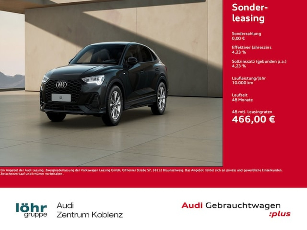 Audi Q3 Sportback S-Line S-Tronic 35 TDI
