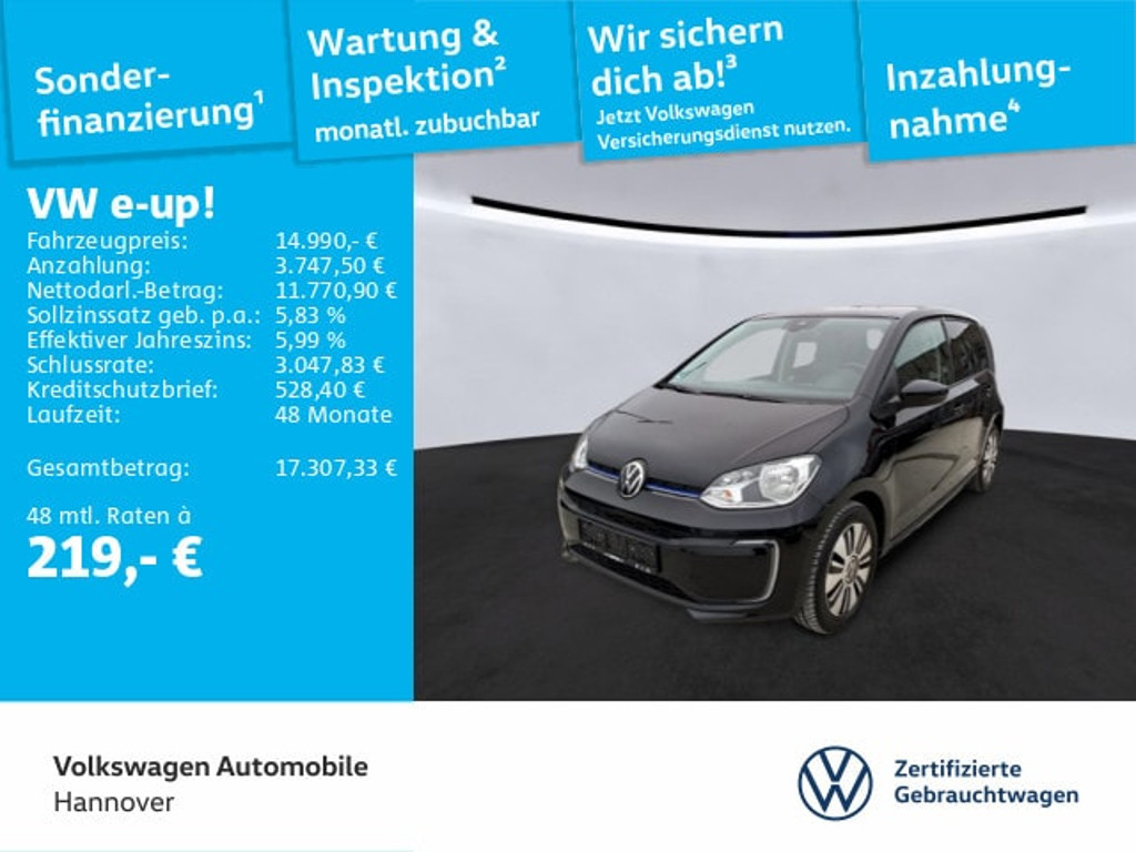 Volkswagen e-up! Move up! Move