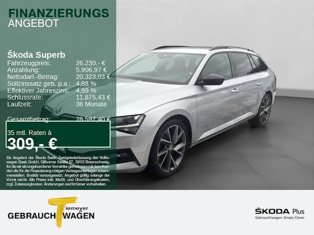 Skoda Superb Combi Sportline iV