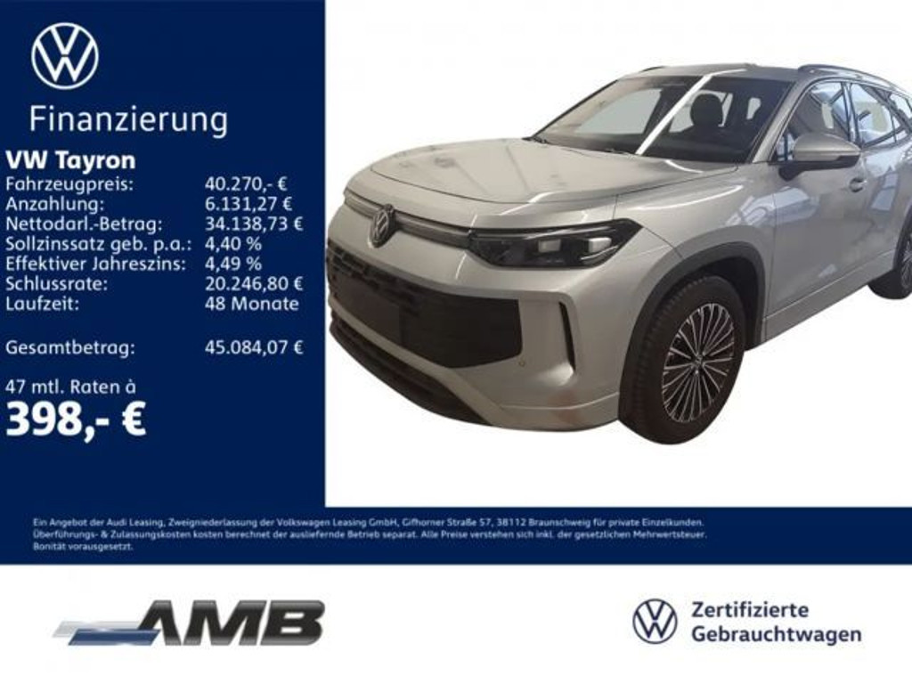 Volkswagen Tayron Life 1.5 eTSI