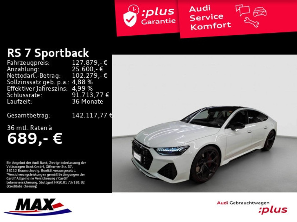 Audi RS7 Sportback Quattro Performance