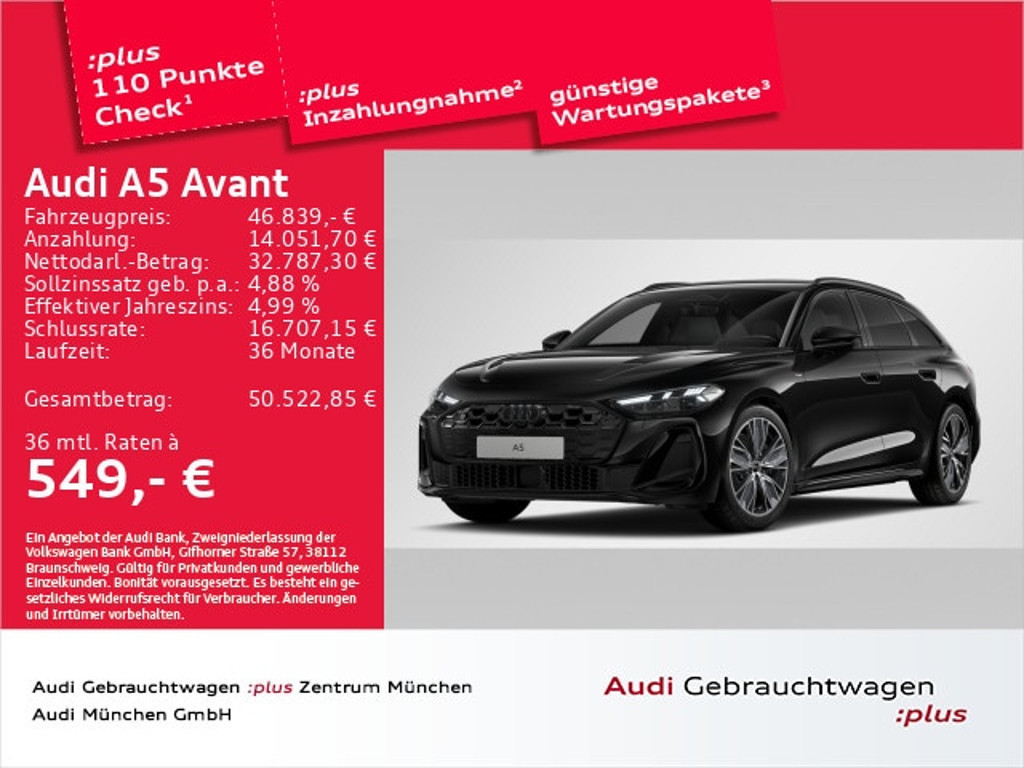 Audi A5 Avant S-Tronic