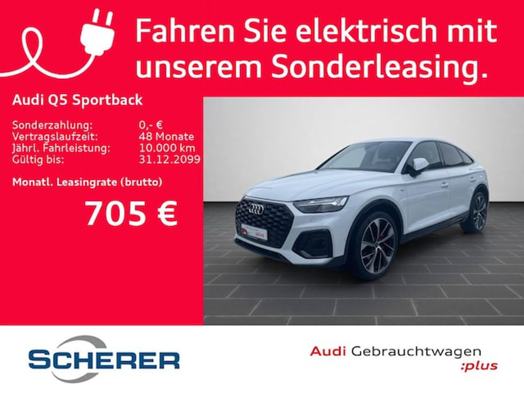Audi Q5 Sportback Quattro S-Line S-Tronic Hybride 50 TFSI
