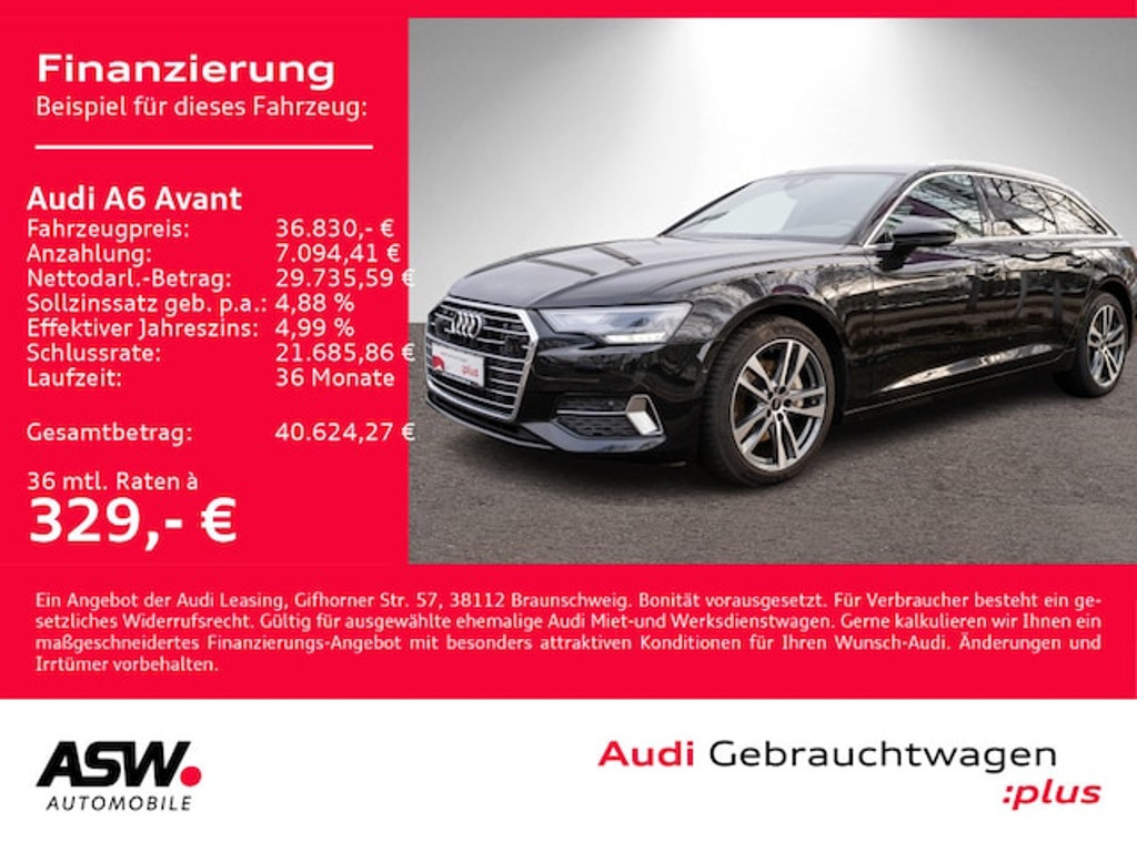 Audi A6 Avant S-Tronic 45 TFSI