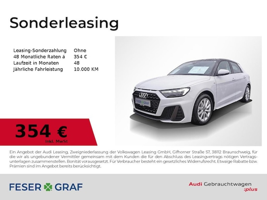 Audi A1 Sportback S-Line S-Tronic 30 TFSI