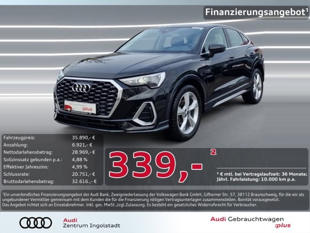 Audi Q3 Sportback S-Line S-Tronic 35 TDI