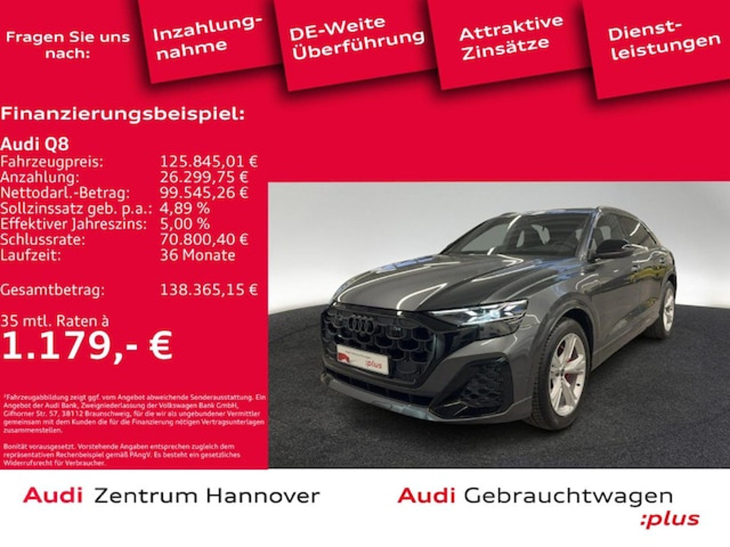 Audi Q8 Quattro Hybride