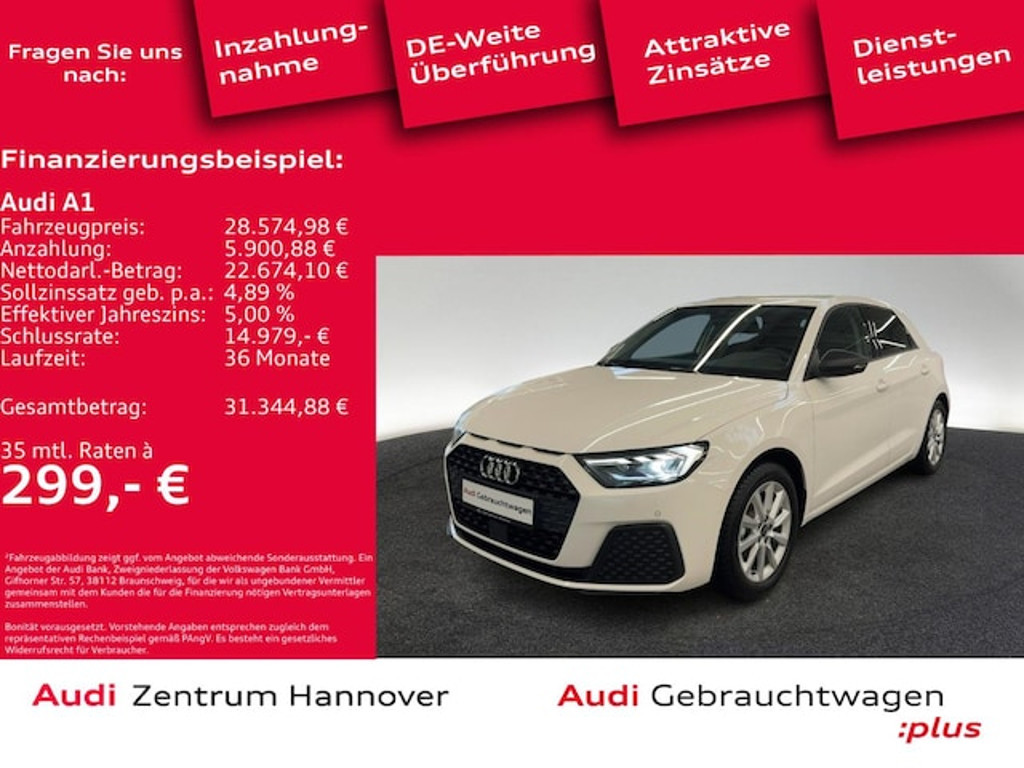 Audi A1 Sportback 25 TFSI