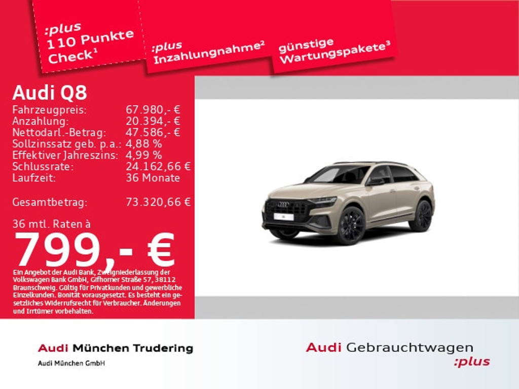 Audi Q8 Quattro 50 TDI