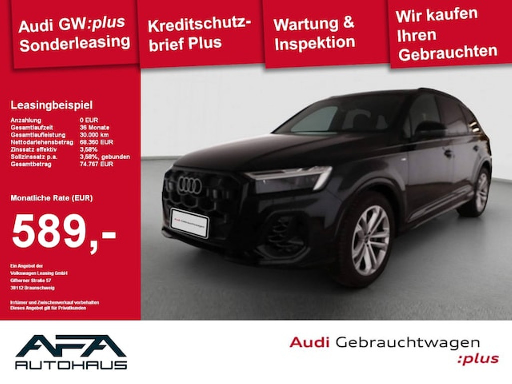 Audi Q7 Quattro S-Line 55 TFSI