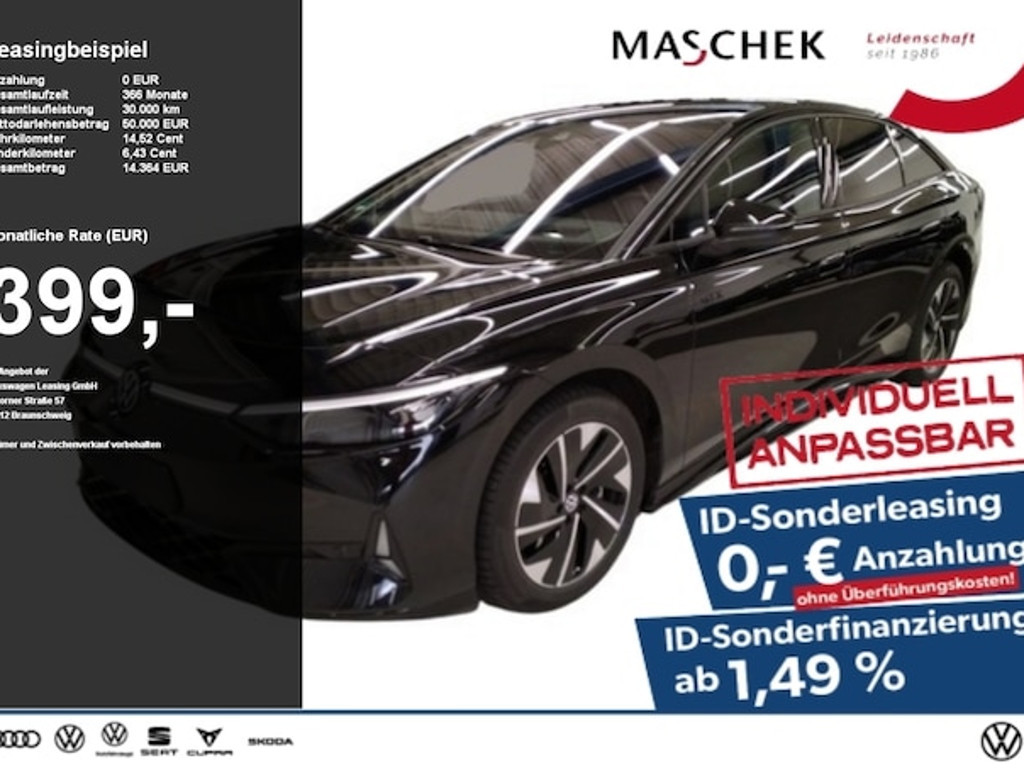 Volkswagen ID.7 Sonderleasing! Wärmepump Memory AHK
