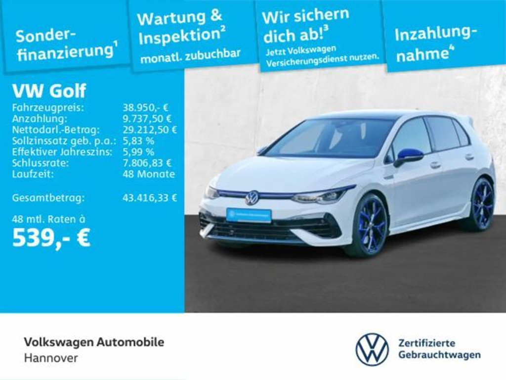 Volkswagen Golf DSG Golf VIII 2.0 TSI