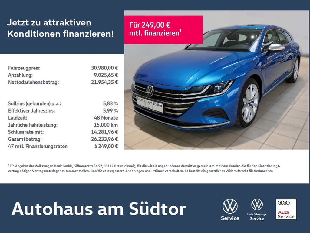 Volkswagen Arteon Shooting Brake eHybrid 1.4 eHybrid Elegance Elegance