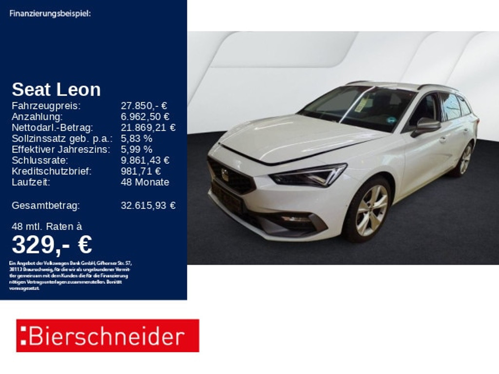 Seat Leon FR-lijn Sportstourer 1.5 eTSI DSG